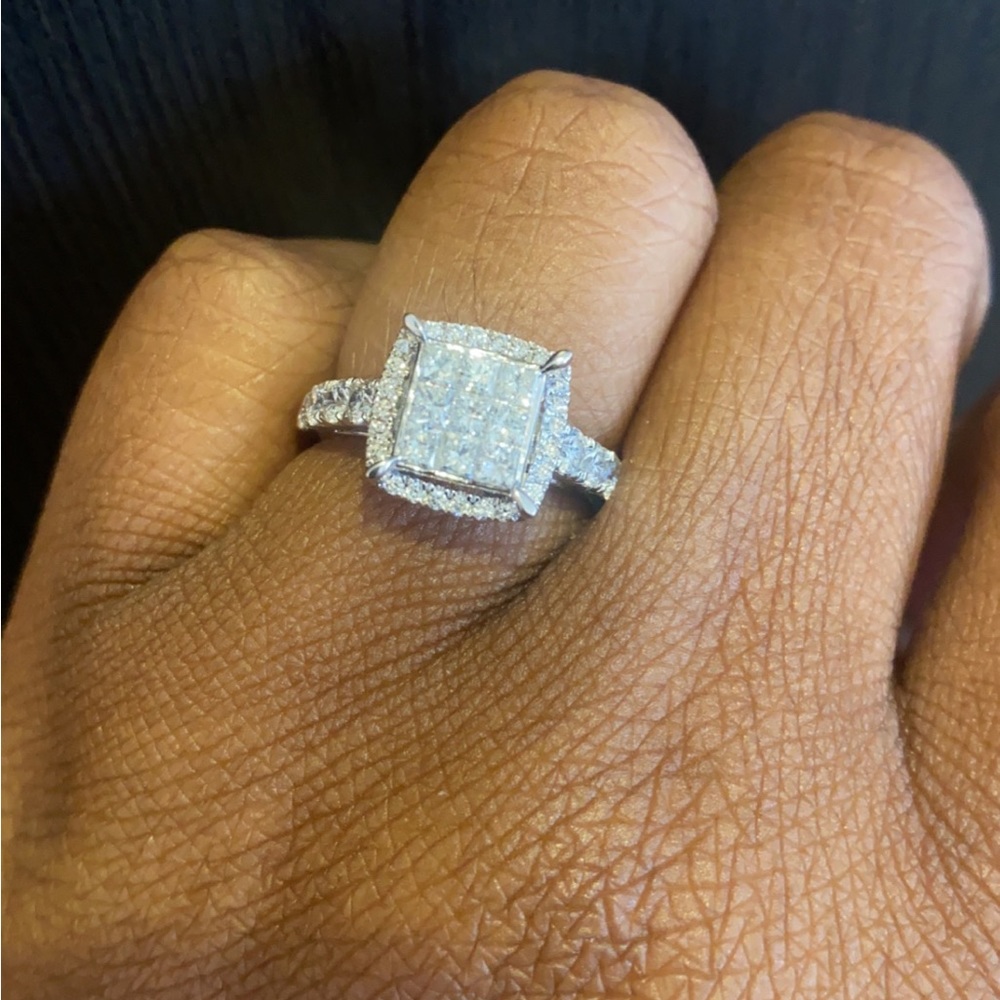 14KW 1 1/3 carat Dia Ring Engagement Ring Kay Jewelers Now & Forever Collection